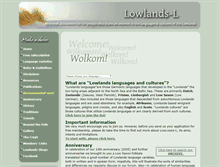 Tablet Screenshot of lowlands-l.net